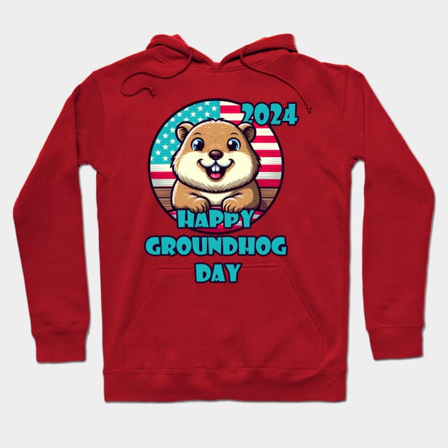 Only groundhog Hoodie by BukovskyART